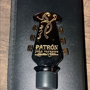 John Varvatos Limited Edition Bottle Stopper - Black and Gold